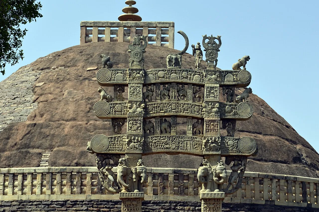Great Stupa at Sanchi in Madhya Pradesh