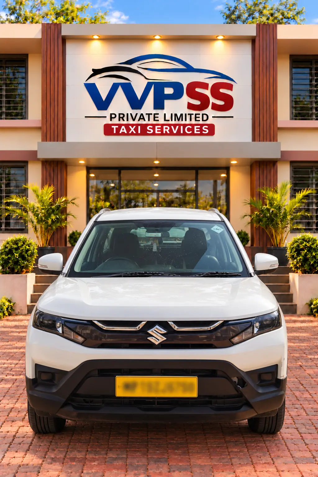 Maruti Suzuki Brezza — Subcompact SUV taxi rental in Satna
